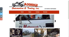 Desktop Screenshot of mcdonoughautomotiveandtowing.com